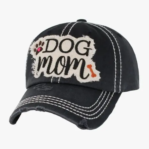 KBETHOS - Dog Mom Washed Vintage Baseball Cap - TikTok Shop display picture 3