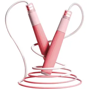 jump rope for kids women and men,Lightweight jump rope with double ball bearing system, Adjustable Tangle-Free Fitness Skipping Ropes with Silicone Comfortable Grips