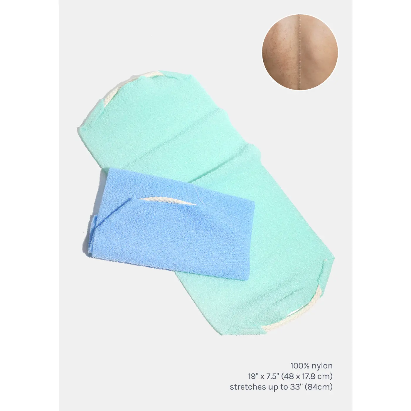 AOA Exfoliating Back + Body Scrub Towel