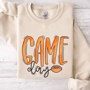 Fall Sweatshirt for Women,Football Thanksgiving Sweatshirt,Fall Clothing Shirt,Fall Crewneck Sweatshirts,Pumpkin Shirt,Thanksgiving Sweater F