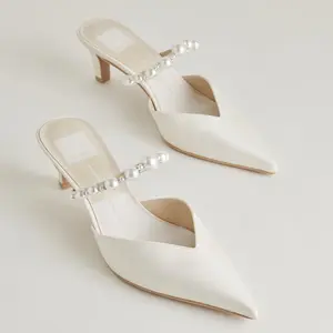 Dolce Vita KANIKA PEARL MID HEELS VANILLA PEARLS