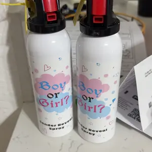 Gender Reveal Powder Extinguisher - Non-Toxic Cornstarch Powder for Pink or Blue Gender Reveal - Easy to Use, Baby Shower or Gender Reveal Party Confetti Birthday