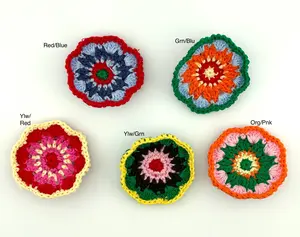Crochet flower pin, hat pin, brooch, crochet brooch, flower accessory
