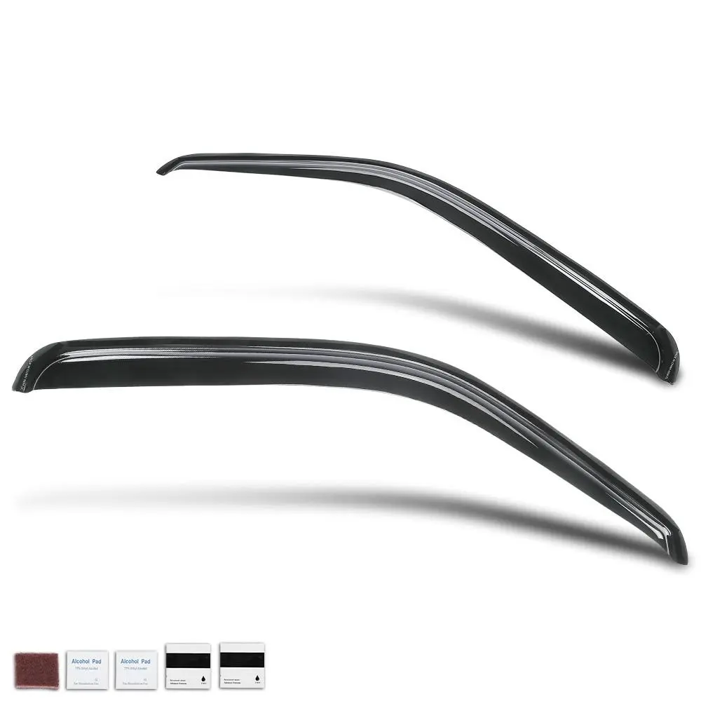 Rain Guards Fit For 99-07 Chevy Silverado GMC Sierra Standard Cab Window Visors