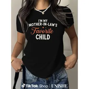 I’m My Mother-In-Law’s Favorite Child Shirt – Sarcastic Tee for Birthdays & Holidays