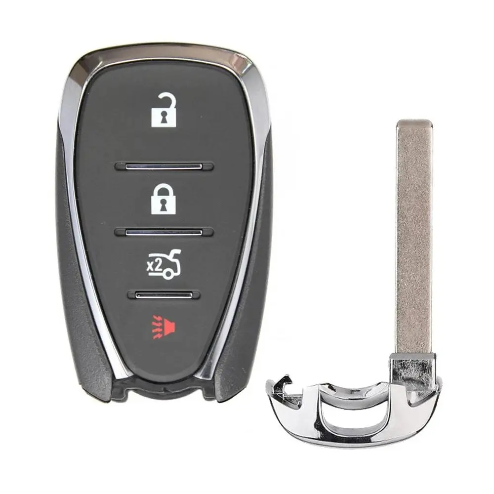 Replacement for Smart Key Fob Chevrolet 2016-2020 Models, 4 Buttons 433MHz Signal, FCC# HYQ4EA