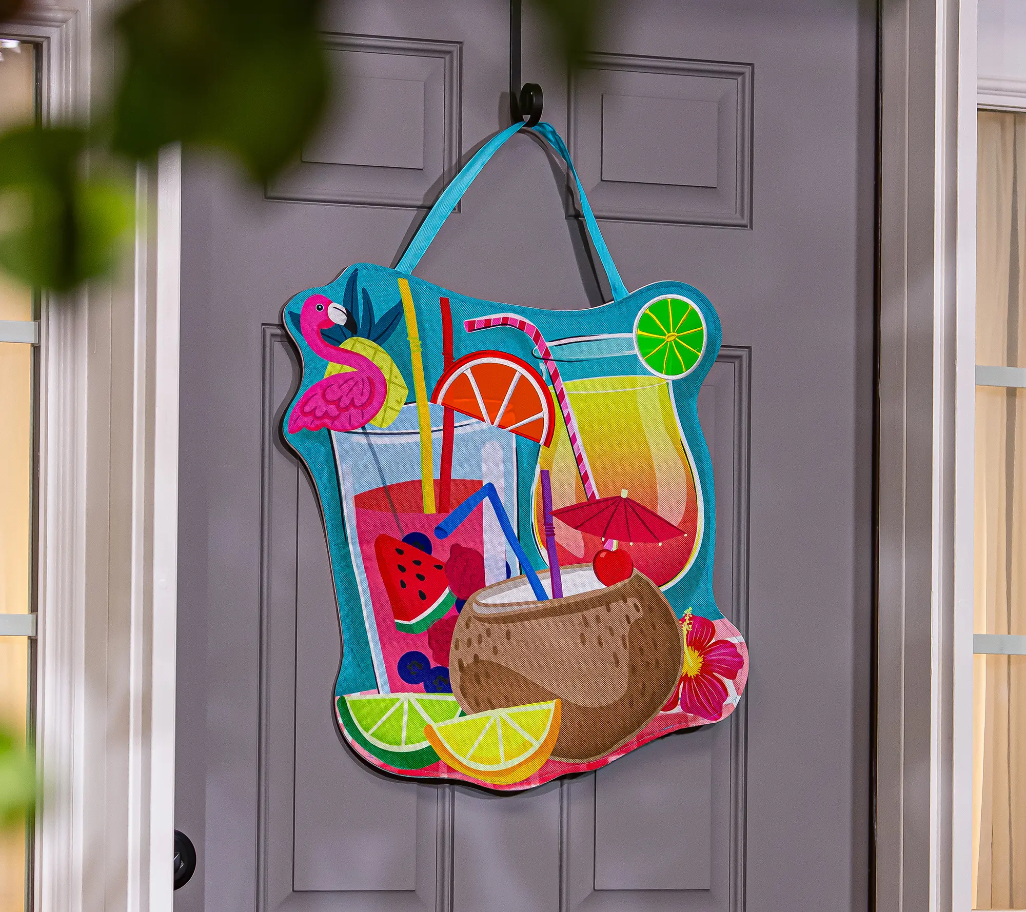 Plow & Hearth Double-Sided Estate Door Decor