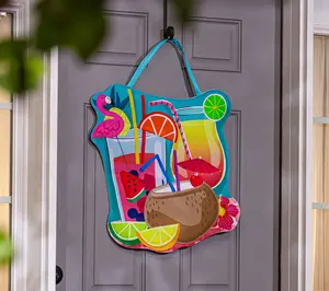 Plow & Hearth Double-Sided Estate Door Decor