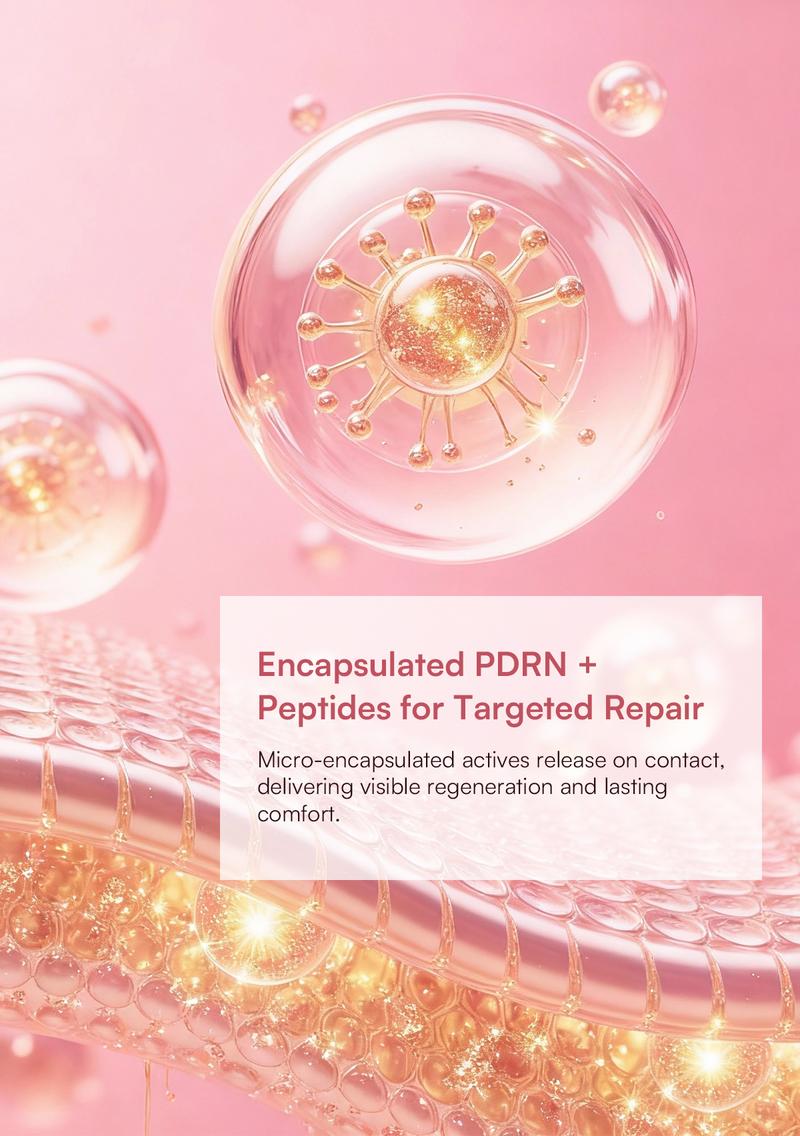 INIA PDRN + Peptide Repair Bundle – Cream & Serum Duo for Deep Repair & Radiant, Firmly Hydrated Skin with Salmon DNA, Peptides & Niacinamide, Safe for Sensitive Skin