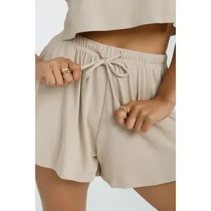 Simi Drawstring Bottom - Coconut