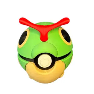 Caterpie Poke Ball - Inspired 3D Printed Poke Bal Collectible
