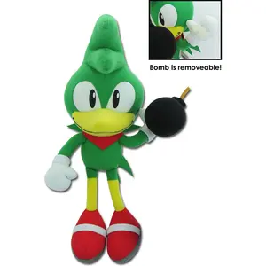 Sonic the Hedgehog - Bean the Dynamite w/ Detachable Bomb Plush 10"