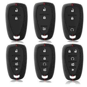 Silicone Car Styling Key Shell Fob Cover Case For Chevrolet Trailblazer Blazer Chevy Cruze Traverse Sonic Volt Malibu Camaro
