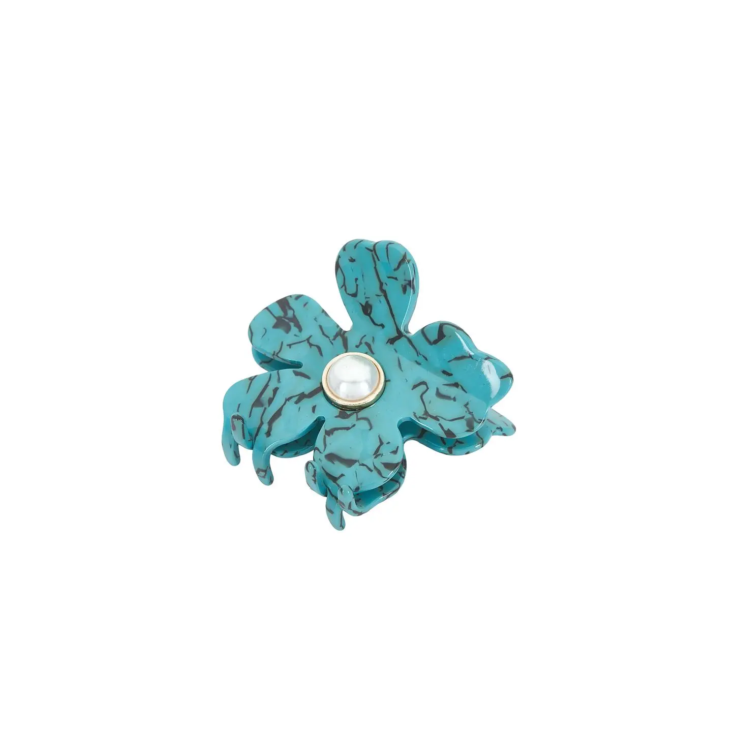 Lele Sadoughi Lily Claw Clip in Turquoise