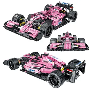 Formula Racing Car Building Blocks, 1 Set Sports Racing Car Model, Creative Games and The Perfect Gift for The Development Of Hand-eye Coordination, Model Car Kit