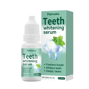 Feimuko Dental Essence Cleans Teeth Stains, Reduces Odor, Mint Flavor, Gentle Care Essence