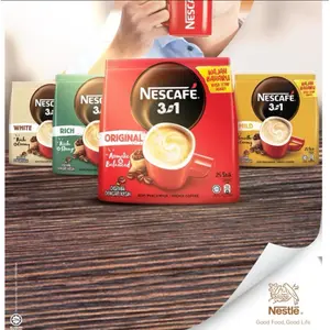 Nescafe 3 in 1 Instant Coffee sticks, Asian Coffee, Imported from Nestle Malaysia, 25 Sticks
