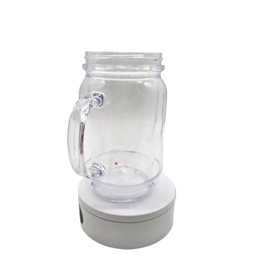 Custom 20oz Mason Jar Acrylic Snowglobe Cup with Matching Straw Durable Personalized Live on Stream Bottle Cup