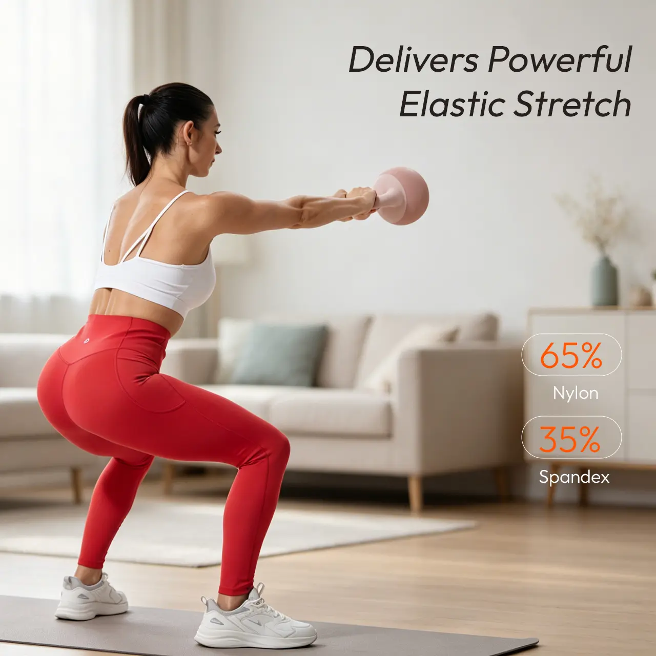 Aonesprx Ultra-Definition High-Waisted Tummy Control Pocket Shaping Full Leggings for Women's Gym & Outdoor Sports Activities workout
