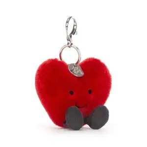 Jellycat Cute Plush Bag Charm – Mini Stuffed Animal Keychain, Soft Kawaii Keyring Gift for Kids, Girls and Plush Toy Collectors