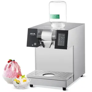 Industrial Snowflake Ice Machine With 529 Lbs Per 24 Hours Output In Stainless Steel Construction For Ice Cream, Beverages, Catering And Food Service Applications; Commercial Grade Snowflake Ice Maker For High Capacity Production