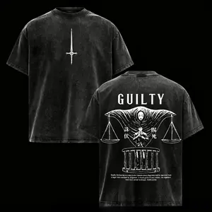 Hiromi Higuruma T-Shirt – Vintage Washed Jujutsu Kaisen Deadly Sentencing Anime Graphic Tee, Judgeman Domain Expansion Manga Print, Oversized Soft Cotton Streetwear, Unisex Casual Apparel, Gift for JJK Fans