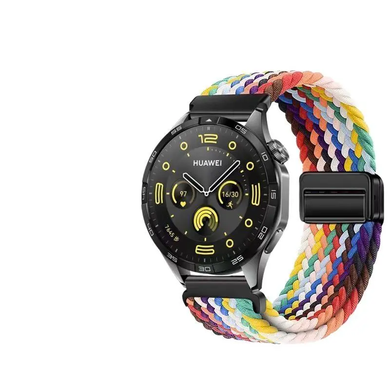 Official Rainbow-Nylon Braided Double Magnetic Att