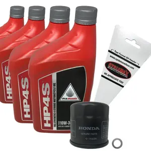 Honda OEM Full Synthetic Oil Change Kit for 2014-2018 CBR 650 R