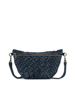 Tinchi Belt Bag - Washed Woven Denim