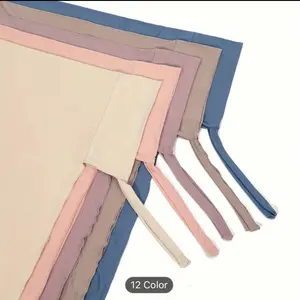 Muslim Hijab Instant Chiffon Hijab Scarf Malaysia Women Tie Back Hijab