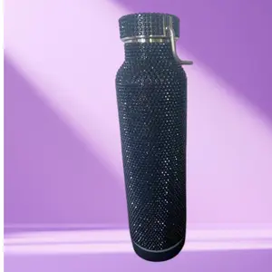 Bluetooth Tumbler - Portable Drinkware for On-the-Go Flasks Lightweight & Bluetooth Enabled Travel Mug for Daily Use Water Bottles Purple