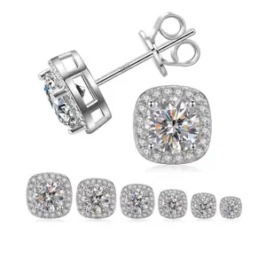 These dazzling diamond stud earrings make for an ideal choice—perfectly suitable whether as a gift for a woman or as an accessory for a man. Crafted from hypoallergenic materials, these studs feature 14K gold plating and are set with cubic zirconia tiktok