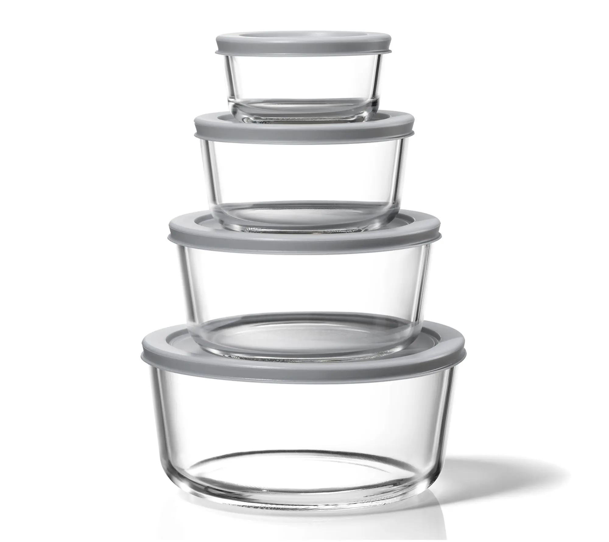 Sorbus Set of 4 Glass Food Storage Containers