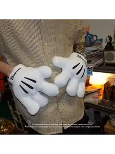 Oversized gloves for weddings, holidays, performances, cosplay props, warm decorative gloves