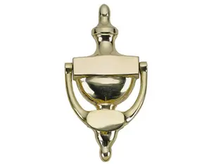 BRASS Accents A07-K5520-605 Traditional Door Knocker 8 in. Polished Brass