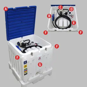 Rhino Tuff Tanks RTT-7180 180 GALLON PORTABLE DEF SYSTEM