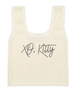 XO KITTY X ALAND SLEEVELESS - Ivory