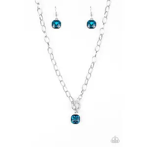 Paparazzi Accessories ✽ Dynamite Dazzle - Blue Necklace✽Flat Rate Ship $4.50✽