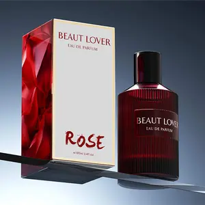 Women's Red Charm Oriental Light Perfume 100ml - Aromatic Floral Oriental Blend, Floral Fragrances - Opening Notes: Rose, Geranium, Jasmine; Base Notes: Sandalwood, Cinnamon, Honey - Confident, Bold Scent