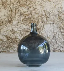 Blue Green Tonic Bottle