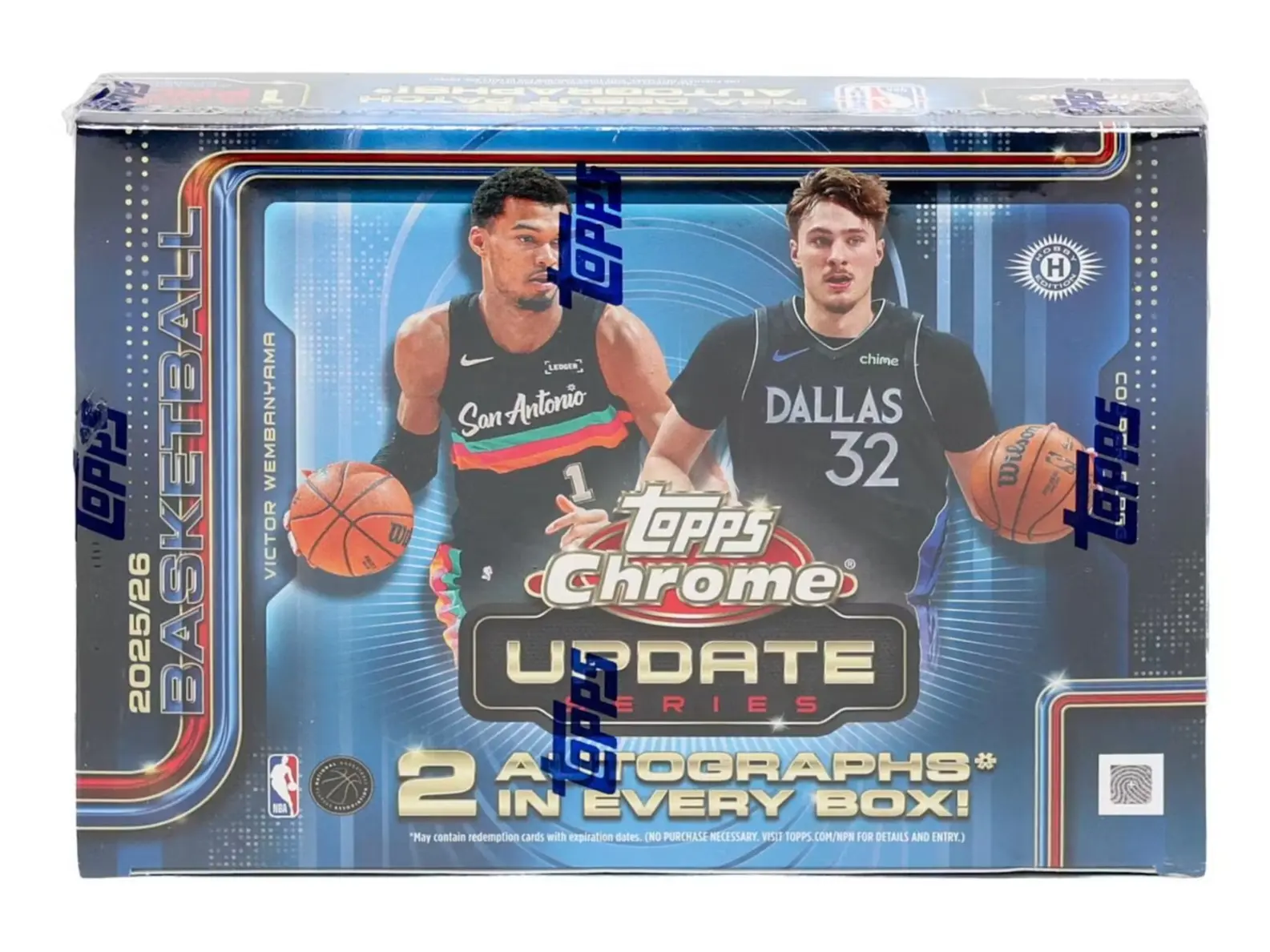 2025/26 Topps Chrome Update Series Basketball Delight