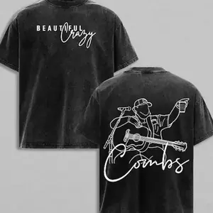 Luke T-shirt, Country Music Unisex Hoodie, Cowgirl Tee, Combs World Tour, Bullhead Crewneck Sweatshirt, Cowboy Tee, Western Tee R1I