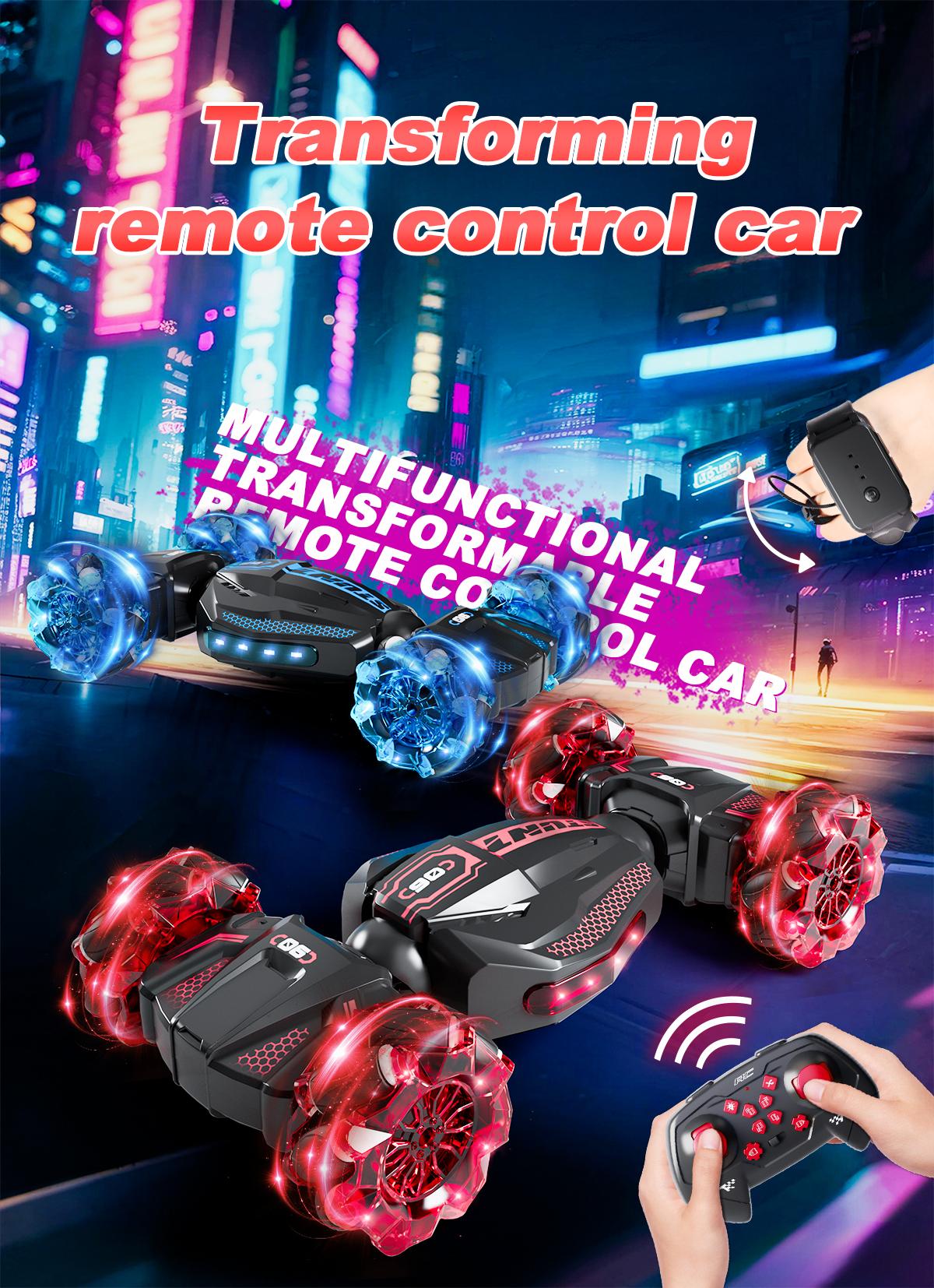 Mini Remote Control Stunt Twist Car, Rc Stunt Car, Battery Powered Remote Control Crawler, for Boys and Girls