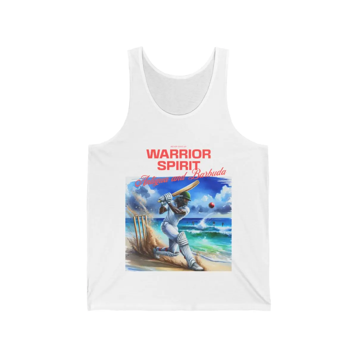 Antigua Cricket: Unisex Jersey Tank