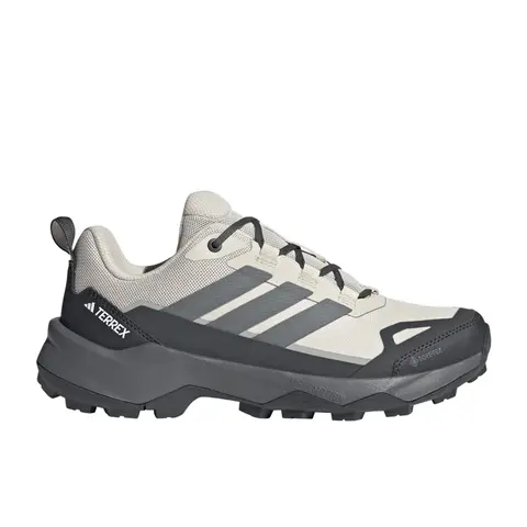 adidas Womens Terrex Skychaser Ax5 Gore-Tex Hiking Hiking Sneakers Shoes - Beige, Grey