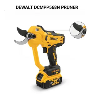 DEWALT DCMPP568N Electric Pruning Shears Bare Unit, 20V MAX Power System, Durable High Carbon Steel Blade, 40mm Thick Branch Cutting, Long Lasting Cuts, Safety Protection & Ergonomic Design for Outdoor Tree and Shrub Care