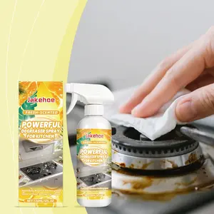 Kitchen Grease Spray (120ML), Stove Cookware Oil Cleaner, Home Cleaning, Removes Grease and Dirt, Shine and Brightness, Stove Oven Cleaner, Surface Cleaner