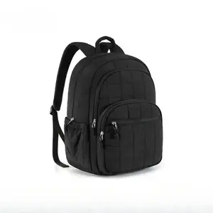 Quilted College Laptop Backpack for Women, Water-Resistant Daypack for 15.6 Inch Laptop FathersDayGift