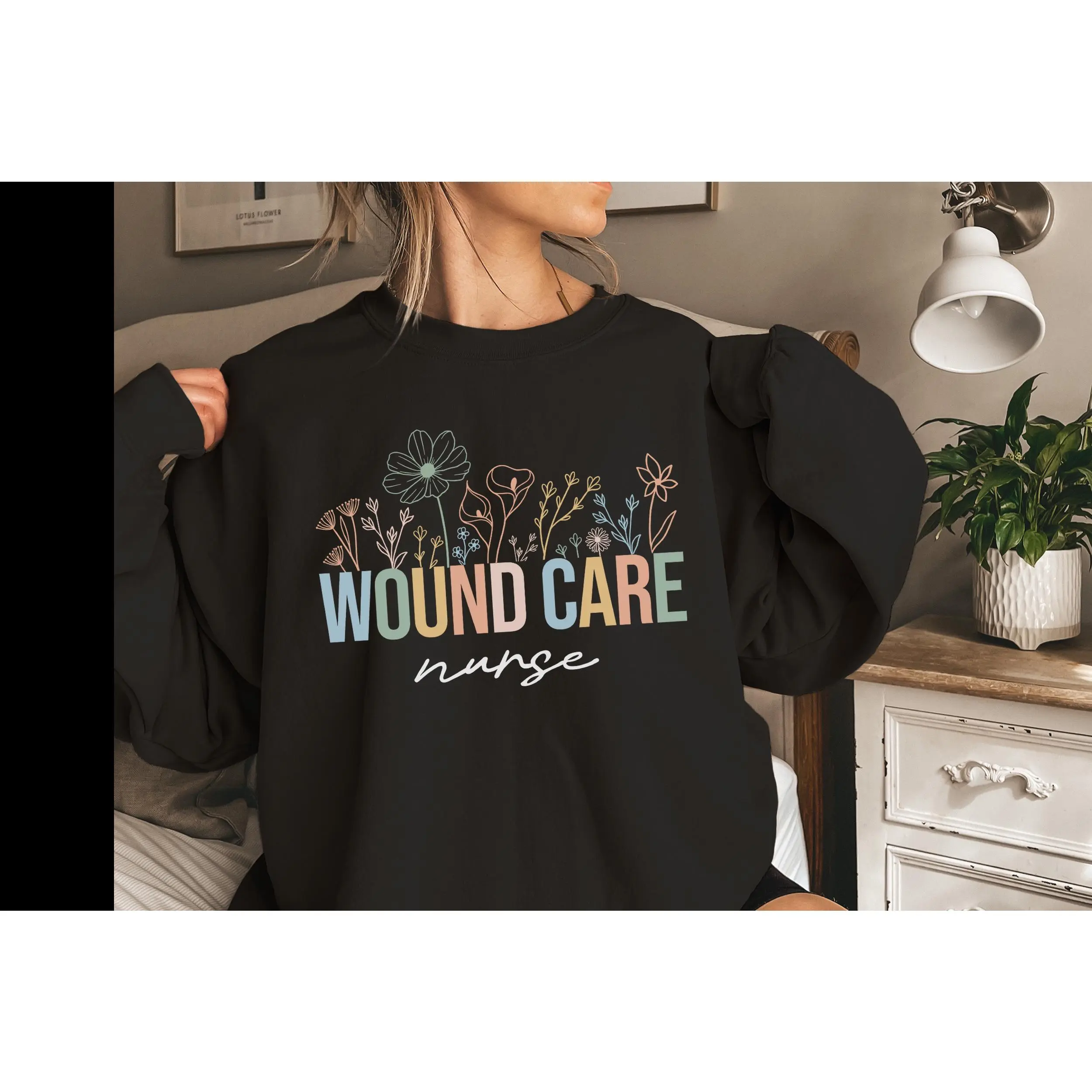 Wound Care Nurse Shirt Ostomy Shirtretro Nurse Crewneck Woc Nurse Appreciation Gift Nurse Specialist Shirt Nurse Thank You WWoundCare