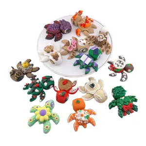 Articulating Themed Turtles - Made To Order -  Figurines Decoration for Home and Office Gift Movable